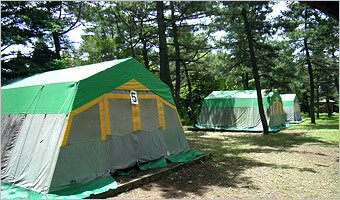 Permanent Tents (open July–September)