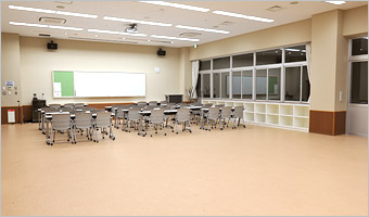 Training Hall “Fuji” – 63-person Training Room (also used as a recreation space)